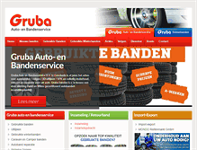 Tablet Screenshot of gruba.nl